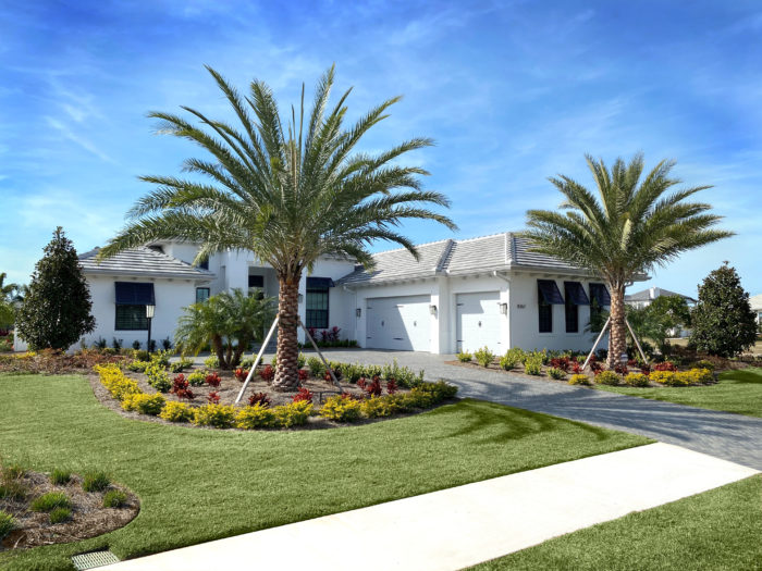 Lakeview Estates in The Lake Club landscaped by ArtisTree.