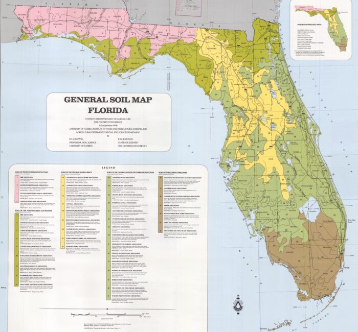 Florida soil map